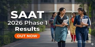 SAAT 2026 Phase 1 Results Out; Download Scorecards @admission.soa.ac.in